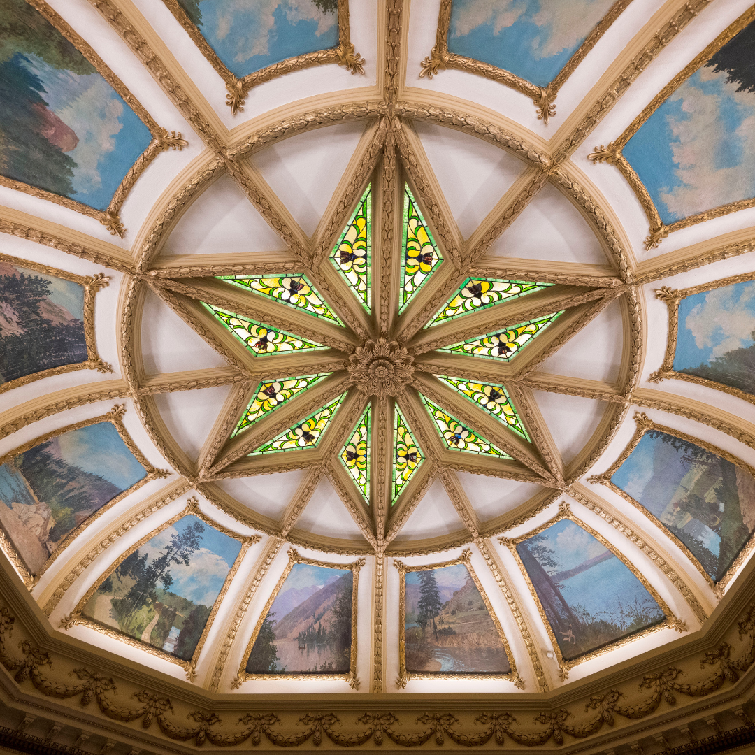 Courthouse Rotunda Interior Dome